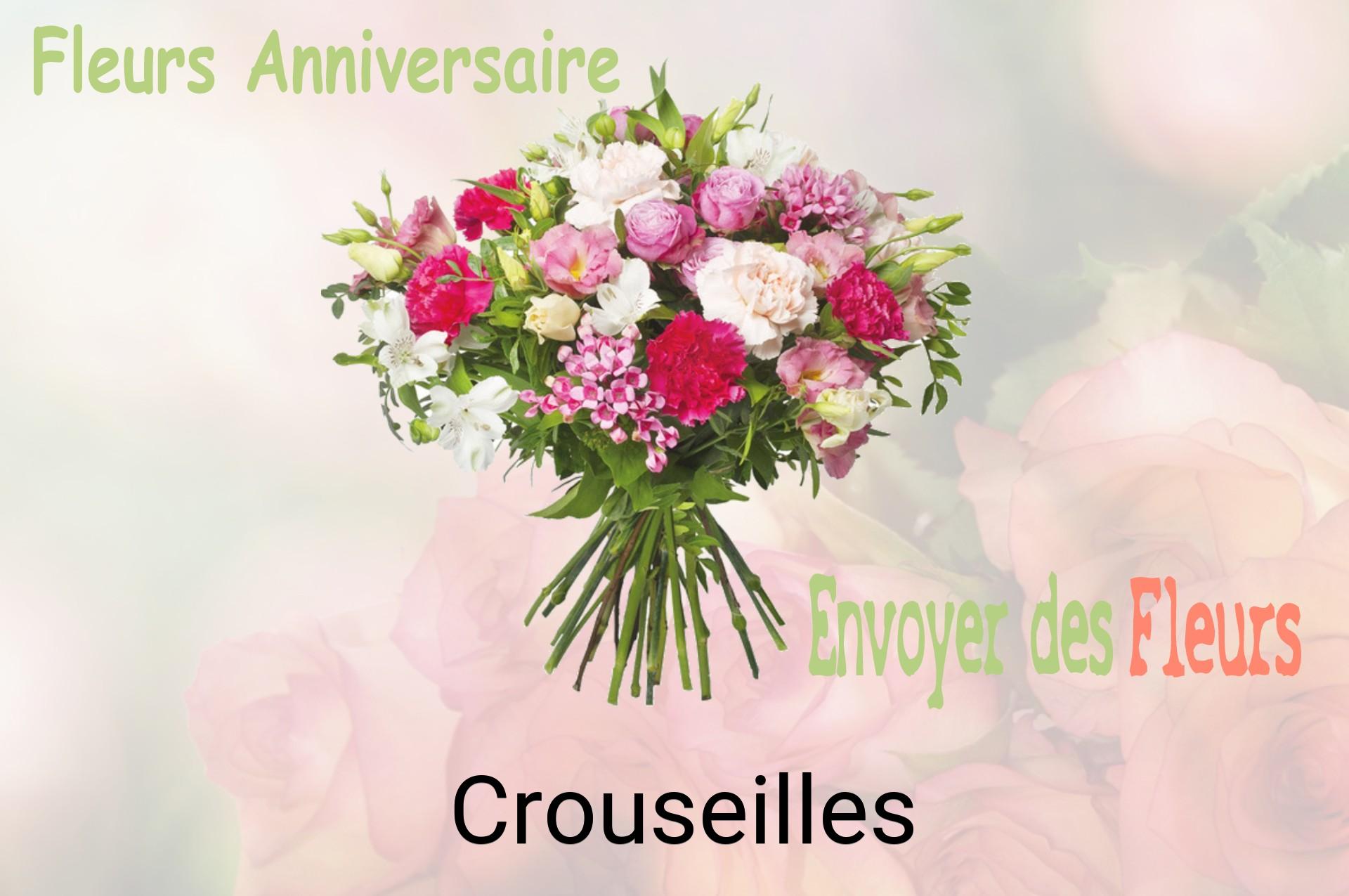 Bouquet de fleurs d’anniversaire livré à Crouseilles